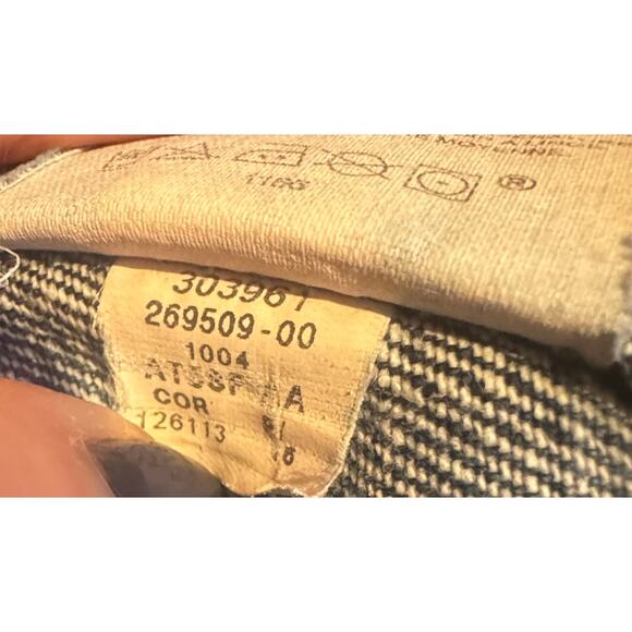 Gap Men's 34 x 30 Relaxed Boot Fit blue denim Jeans 100% Cotton Y2K Vintage - Picture 5 of 10